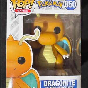 Funko Pop Dragonite Figure - Orange and Cream